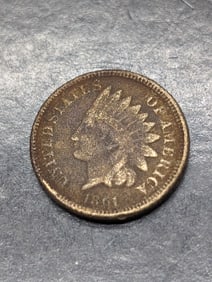 1861 Indian Head Cent