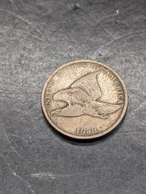 **FINE/VF** 1858 Flying Eagle Cent