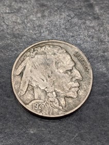 **XF/AU** 1927 Buffalo Nickel