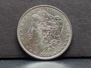 1886 Morgan Silver Dollar