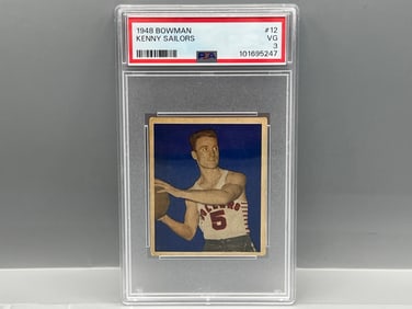 1948 Bowman Kenny Sailors RC #12 PSA VG 3