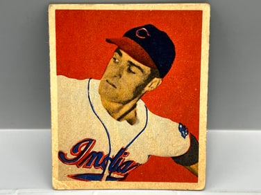 1949 Bowman Gene Bearden RC #57