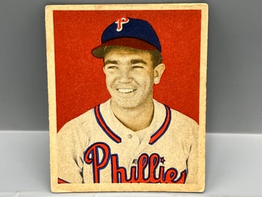 1949 Bowman Willie Jones RC #92