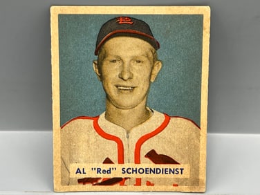 1949 Bowman Red Schoendienst #111