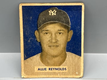 1949 Bowman Allie Reynolds #114