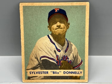 1949 Bowman Blix Donnelly High Number RC #145
