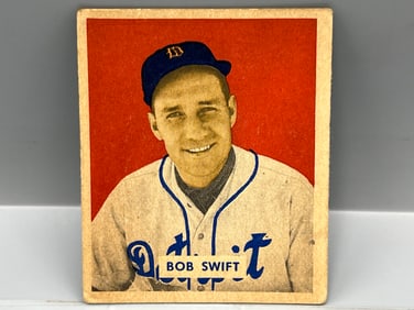 1949 Bowman Bob Swift High Number RC #148
