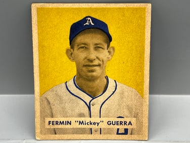 1949 Bowman Mickey Guerra High Number RC #155