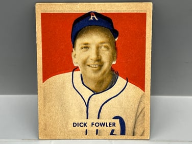 1949 Bowman Dick Fowler High Number RC #171