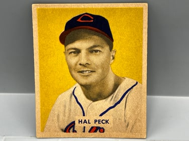 1949 Bowman Hal Peck High Number RC #182