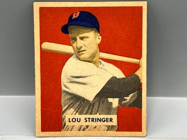 1949 Bowman Lou Stringer High Number RC #183