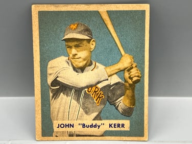 1949 Bowman Buddy Kerr High Number #186