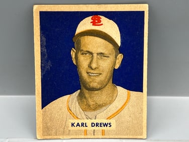 1949 Bowman Karl Drews High Number RC #188