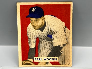 1949 Bowman Earl Wooten High Number RC #189