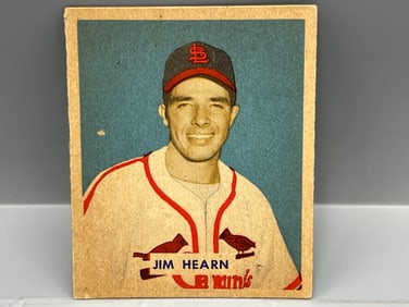 1949 Bowman Jim Hearn High Number RC #190