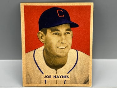 1949 Bowman Joe Haynes High Number RC #191