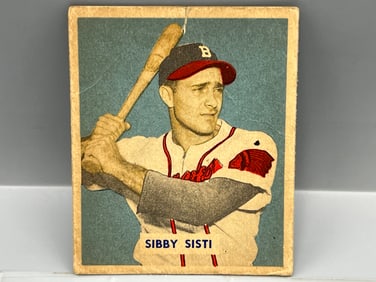 1949 Bowman Sibby Sisti High Number RC #201