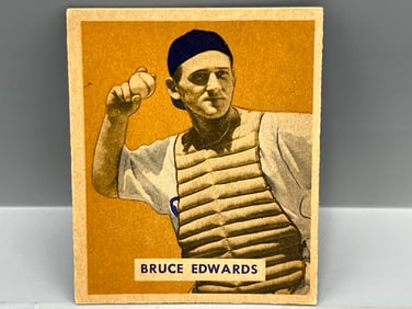 1949 Bowman Bruce Edwards High Number #206