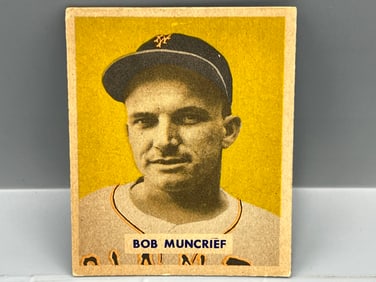 1949 Bowman Bob Muncrief High Number RC #221