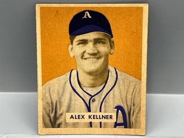 1949 Bowman Alex Kellner High Number RC #222