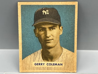 1949 Bowman Gerry Coleman High Number RC #225