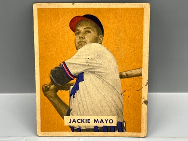 1949 Bowman Jackie Mayo High Number RC #228