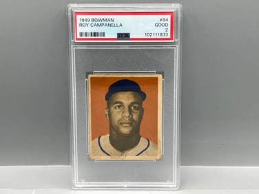 1949 Bowman Roy Campanella RC #84 PSA Good 2