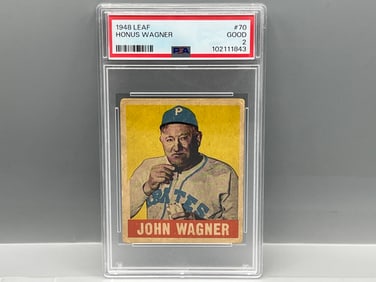 1948-49 Leaf Honus Wagner #70 PSA Good 2