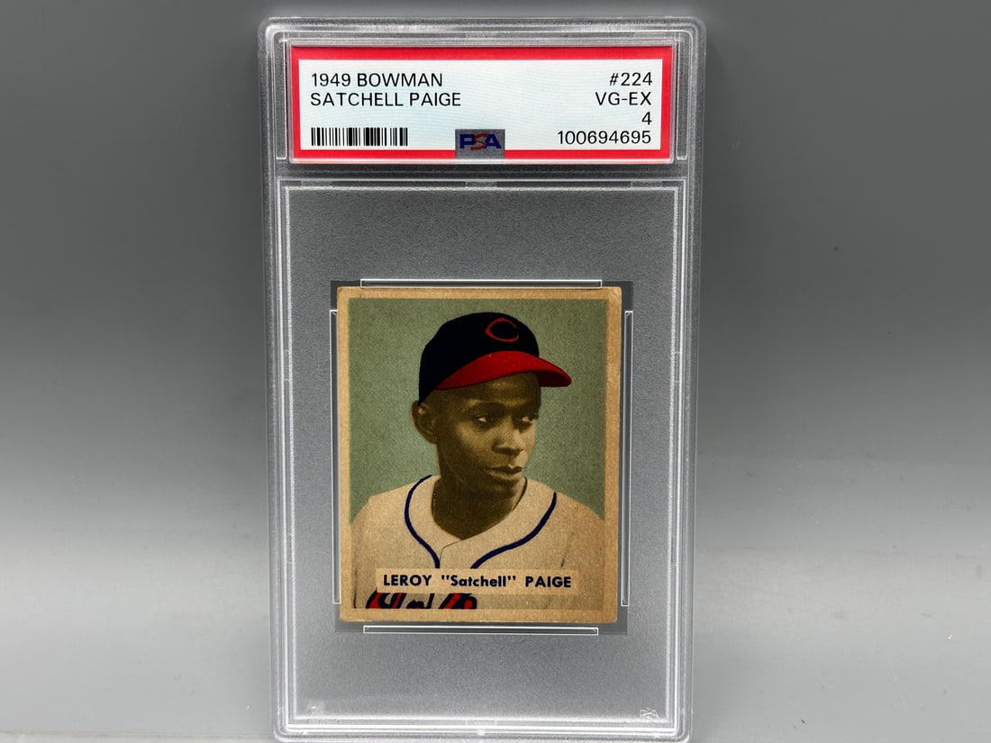 1949 Bowman Satchell Paige RC #224 PSA 4 - Tough High Number (1 of 12)
