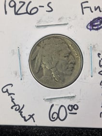 1926-S Buffalo Nickel