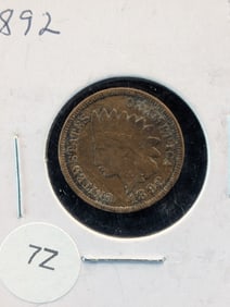 1892 Indian Head Cent