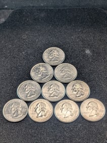 (10) 1999 State Quarters