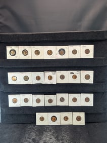 Lot of 25 Wheat pennies, HIGHER GRADE