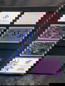 1992-S & 2000-S U.S. Mint Proof Sets
