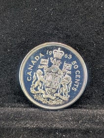 1963 MS66 Canada "Silver" Half Dollar