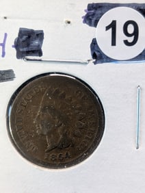 1864 Indian Head Penny