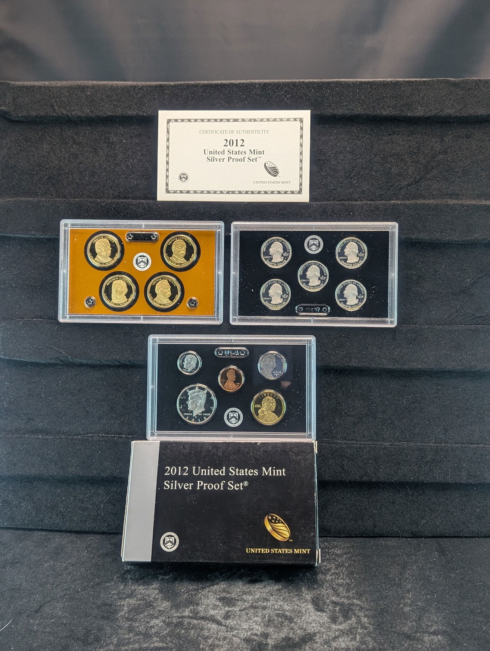 2012-S U.S. Mint Silver Proof Set (1 of 4)