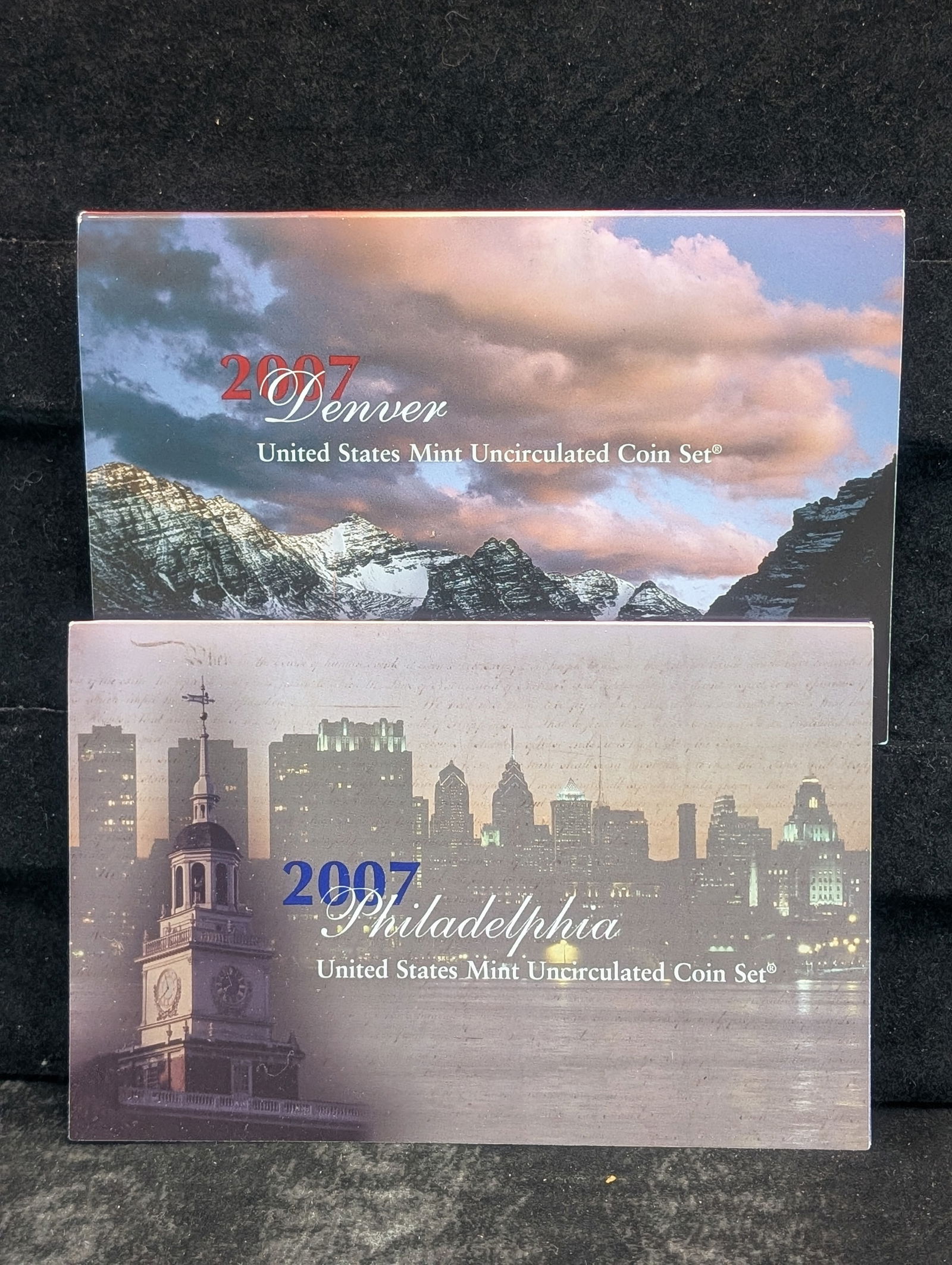 2007- P and D US Mint Unc. Coin Set. OGP. 28 Coin Set (1 of 5)