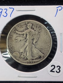 1937 P Walking Liberty Half Dollar