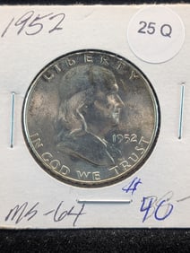 1952 Franklin Half Dollar