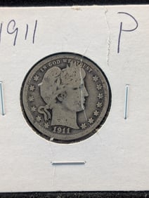 1911 Barber Quarter