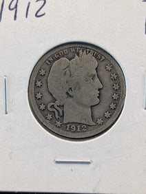 1912 Barber Quarter