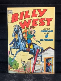 Standard Comics Billy West # 4 Nov 1949