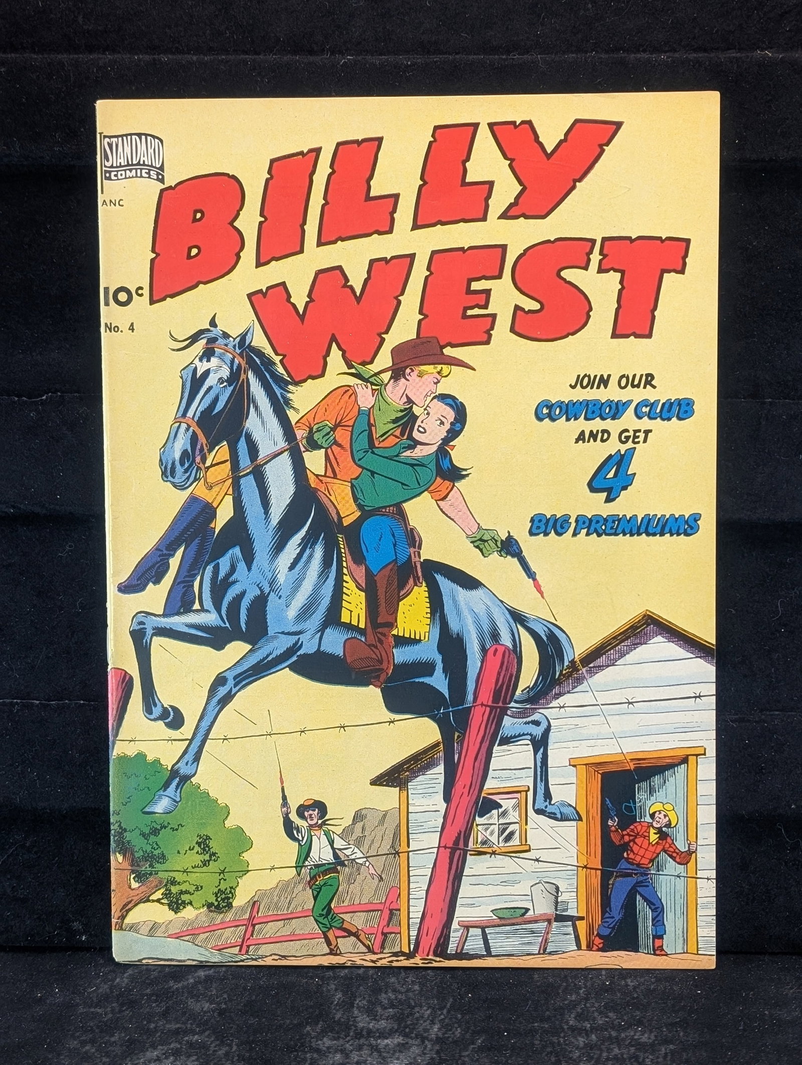 Standard Comics Billy West # 4 Nov 1949: Standard Comics Billy West # 4 Nov 1949