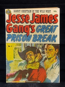 Avon Publication Jesse James Gang's Great Prison Break # 5