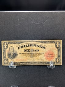 1936 Philippines One Peso Note