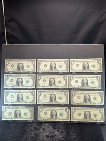 12- 1963B Joseph Barr $1 Notes