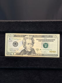 2013 $20 Federal Reserve Note