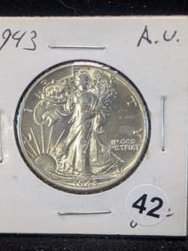 1943 P Walking Liberty Half Dollar NICE COIN