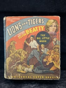 Universal Super Special Big Little Book Lions & Tigers 1934